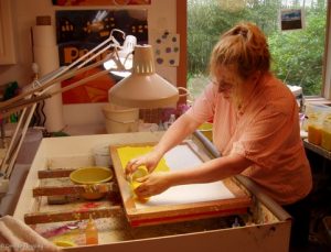 Denise Fleming at work