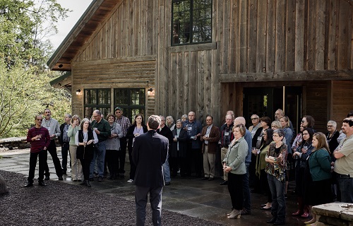 Word Garden dedication