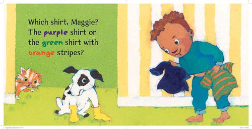 Michael and Maggie Get Dressed,