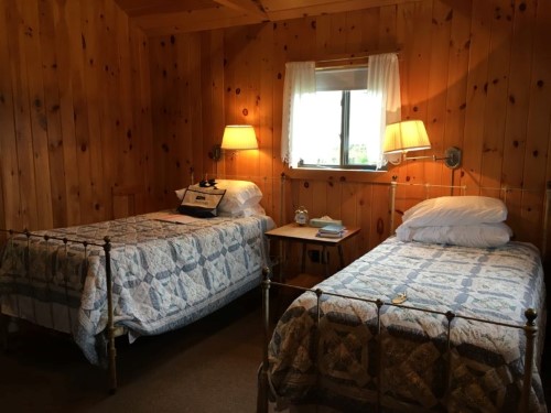  Each cabin had comfortable twin beds, but none of us had to share! (I don’t think)