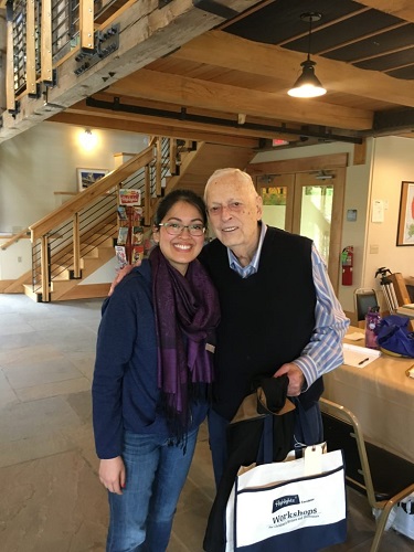  Me and the brilliant, gracious Peter Jacobi. I am so lucky to have had the opportunity to learn from him! (And talk classical music, too!)