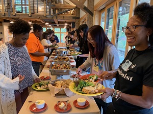 Diversity Fellowship Group Eating