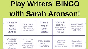 Step Away From Your Manuscript & Shake Things Up With Writers’ Bingo