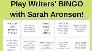 Writers' Bingo