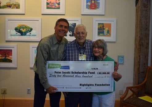 George Brown, Peter Jacobi and Patti Gauch