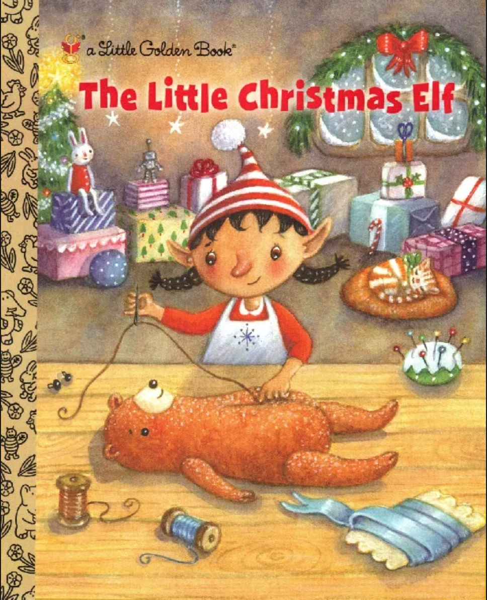 The Little Christmas Elf (Little Golden Book)