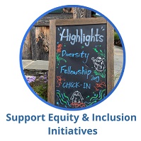 Support Equity & Inclusion initiatives