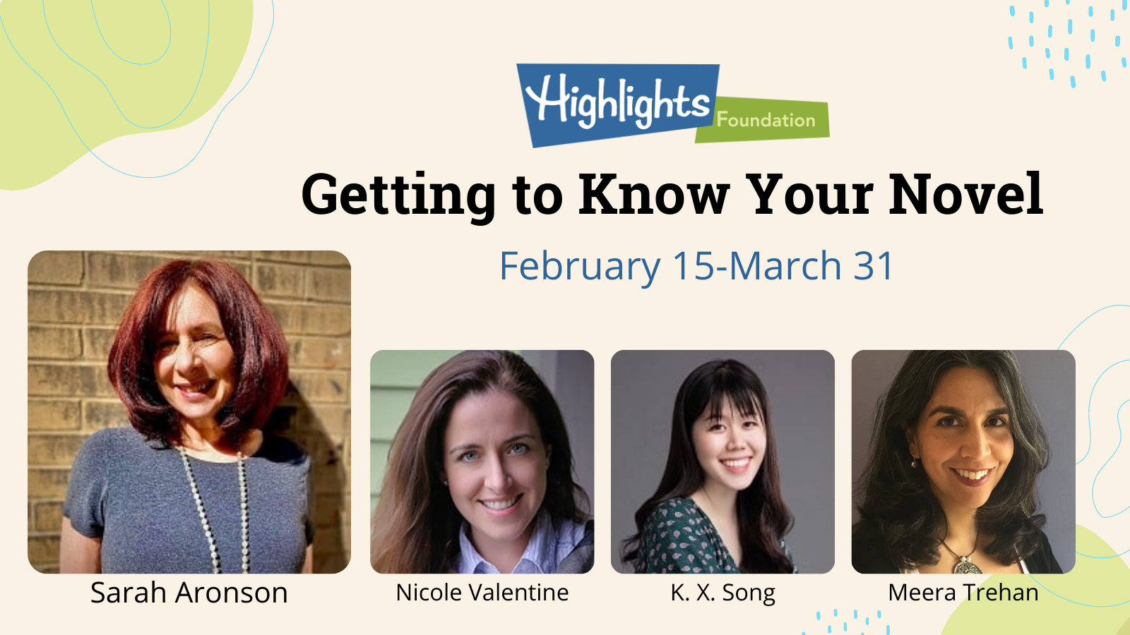 Getting to Know Your Novel