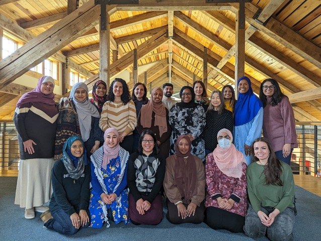 Muslim Storytellers Gathered in the Barn