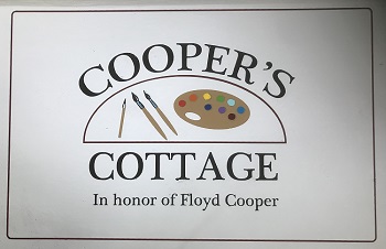Cooper's Cottage sign Cooper's Cottage sign