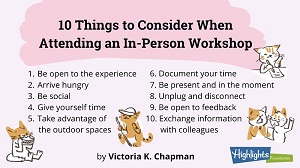 10 Things to Consider When Attending an In-Person Workshop