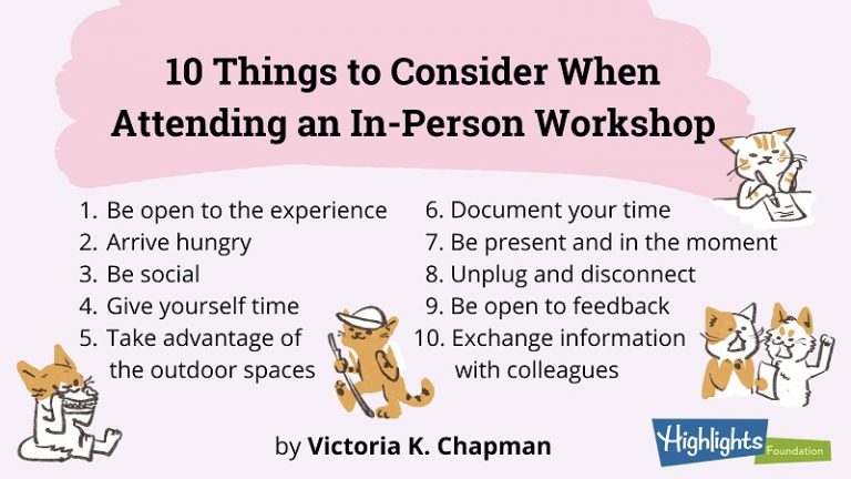 10 Things to Consider When Attending an In-Person Workshop