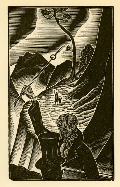Lynd Ward, page from GODS’ MAN, woodcut, 1929