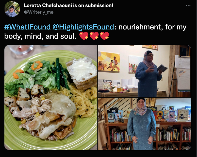 Loretta Chefchaouni Tweet(1) Loretta Chefchaouni Tweet: #WhatIFound