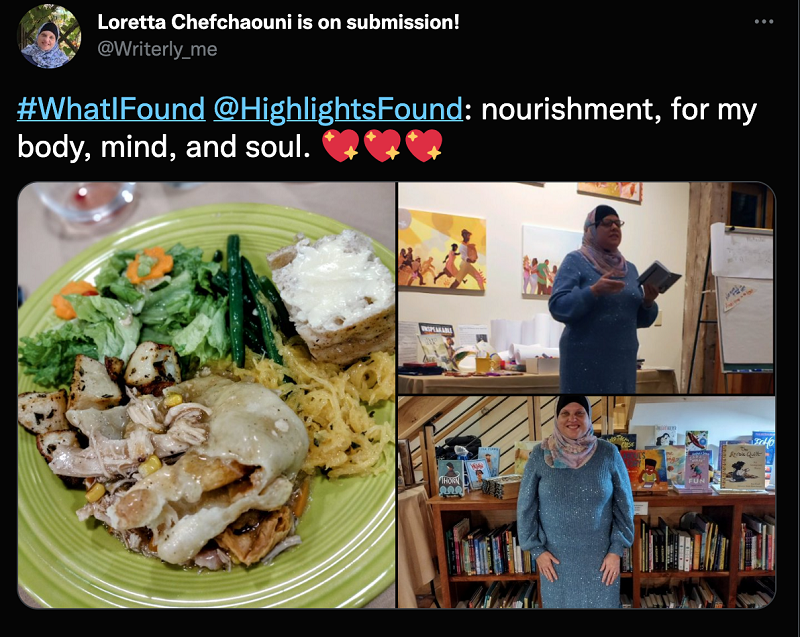 Loretta Chefchaouni Tweet: #WhatIFound