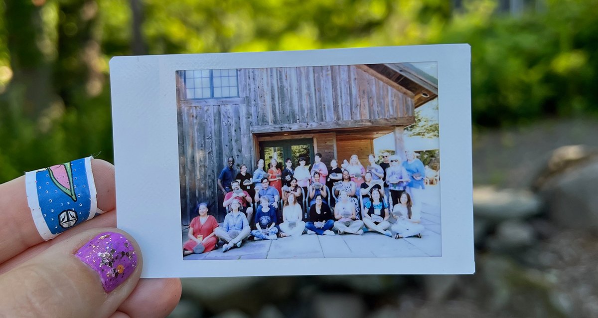 A Polaroid of Summer Camp Attendees 2022