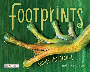 Book cover: Footprints Across the Planet