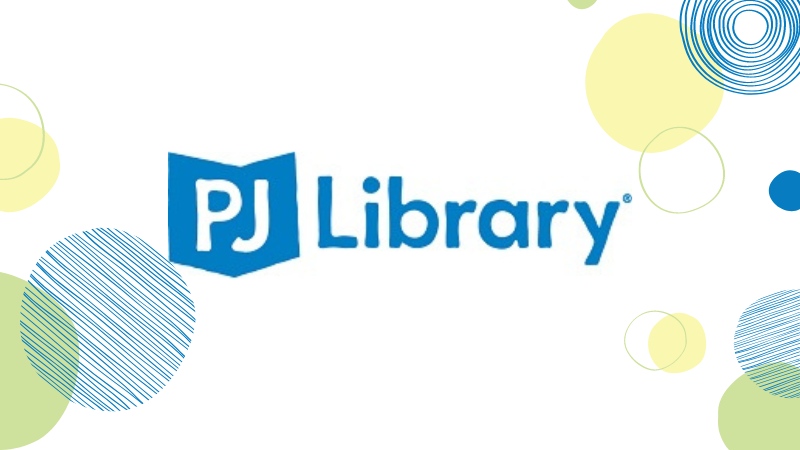 PJ Library Logo with colorful background