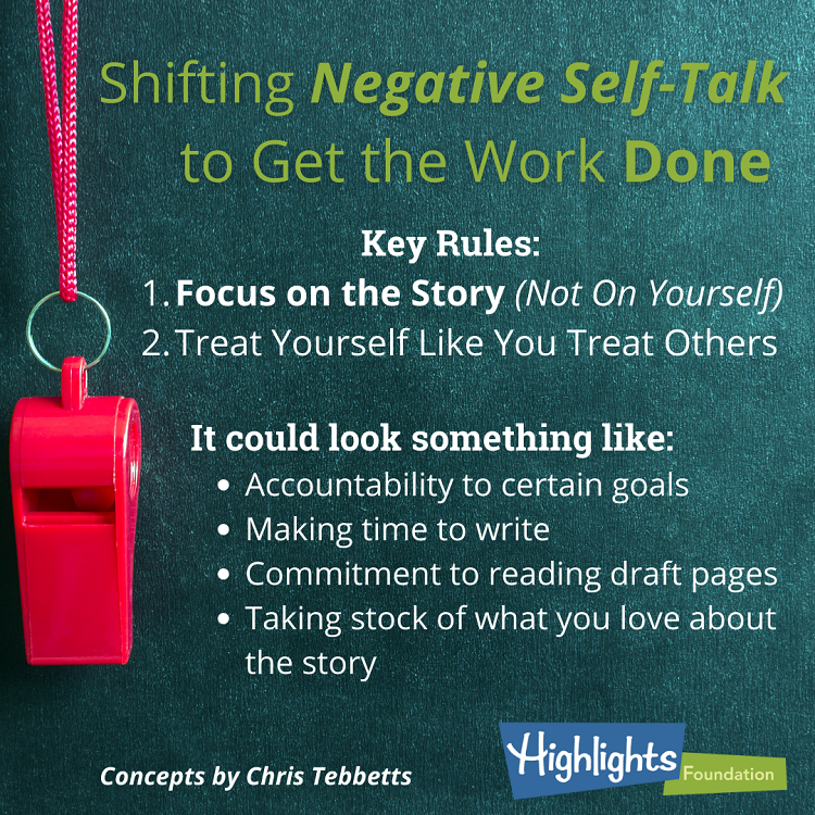 Just Do It! Infographic Shifting Negative Self-Talk to Get the Work done
