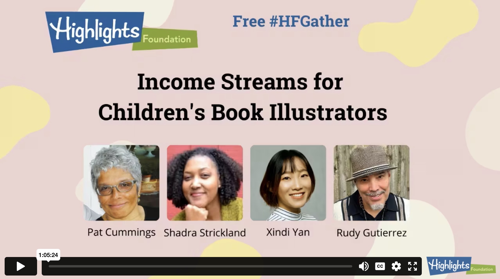 #HFGather on Income Streams for Children's Book Illustrators