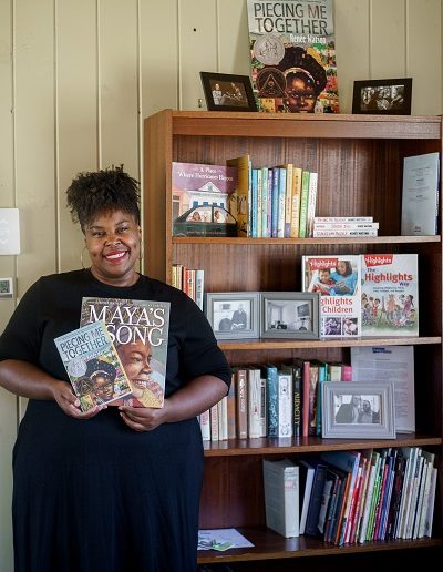 Photo of Renée Watson in the Renée Watson Cottage