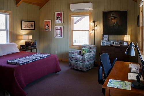 Inside the Renée Watson Cottage.