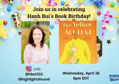 Celebrating Hanh Bui’s Book Birthday!