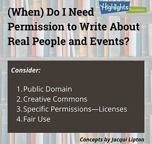 (When) Do I Need Permission to Write About Real People and Events?
