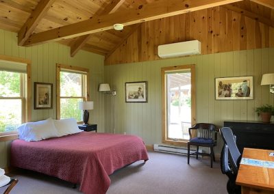 Floyd Cooper Cabin Interior (Bed, Art, and Desk)