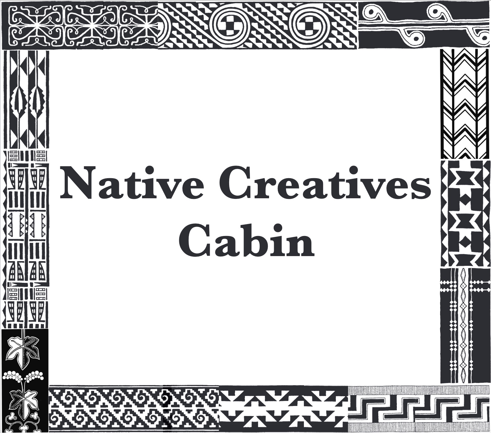 Native Creatives Cabin Sign