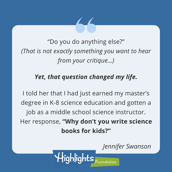 Jennifer Swanson Quote