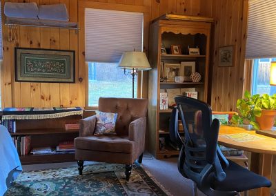 photo of interior of Jim Giblin's Cabin