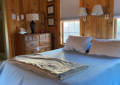 photo of interior of Jim Giblin's Cabin