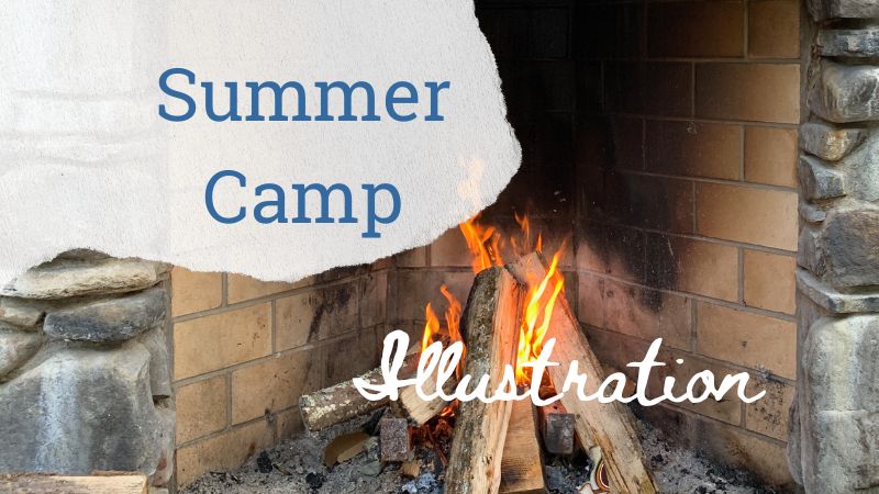 Summer Camp Illustration