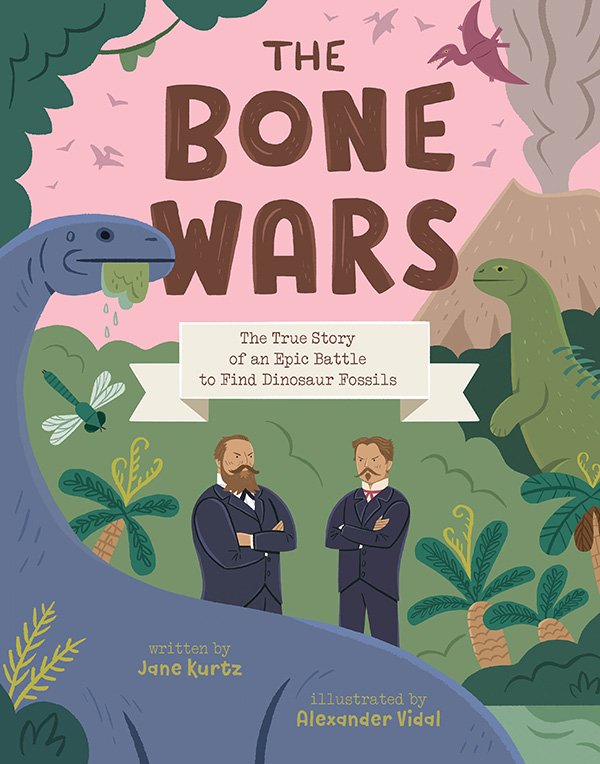 Book cover: The Bone Wars