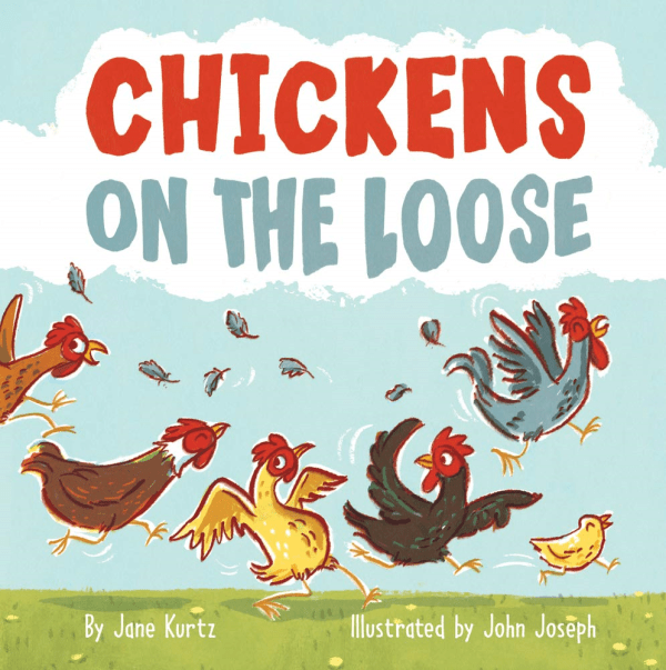 Book cover; Chickens on the Loose