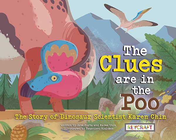 Book cover: The Clues Are in the Poo