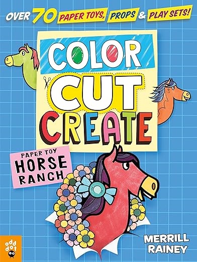Book Cover: Color, Cut, Create