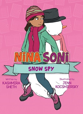 Book cover: Nina Sona, Snow Spy
