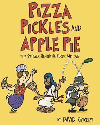 Book cover: Pizza, Pickles & Apple Pie