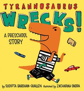 Book cover image: Tyrannosaurus Wrecks!