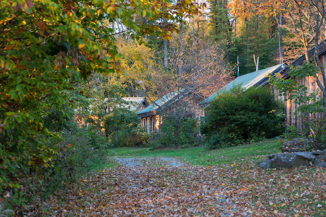 The Exterior of Cabins at the Highlights Foundation