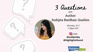 3 Questions for Sudipta Bardhan-Quallen