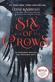 Book cover of Six of Crows, by Leigh Bardugo