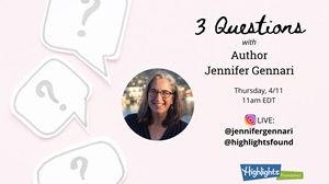 3 Questions for Jennifer Gennari about Getting Organized Before You Start to Write