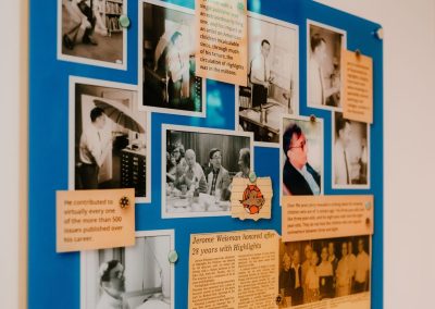 Photo from the Jerome Weisman Art Studio Dedication