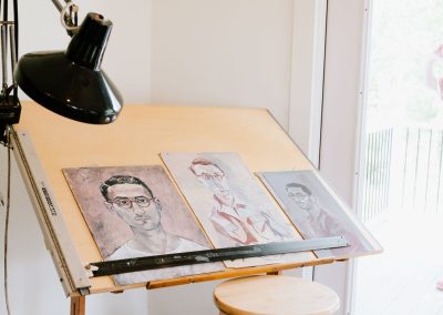 Photo from the Jerome Weisman Art Studio Dedication