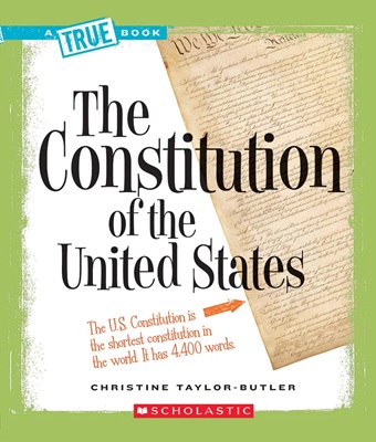 Book cover: The Constitution of the United States