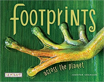 Book cover: Footprints Across the Planet