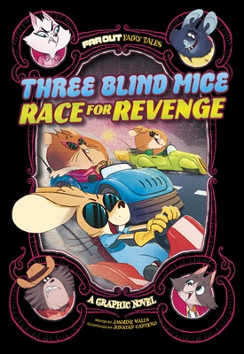 Book cover: 3 Blind Mice Race for Revenge